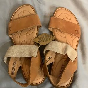 Born leather sandals